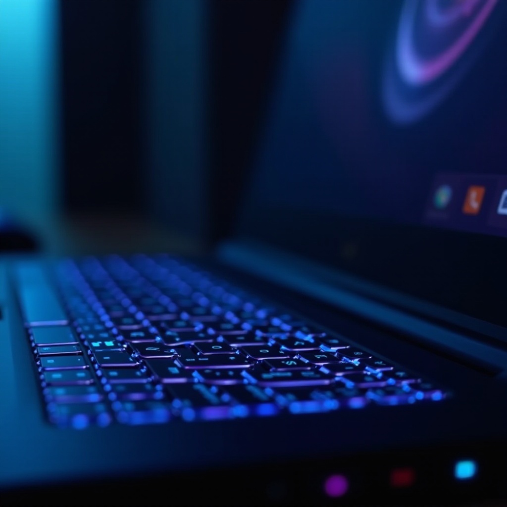 razer laptop only wokrs when keys are lit